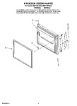 Diagram for 03 - Freezer Door Parts