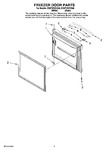 Diagram for 03 - Freezer Door Parts