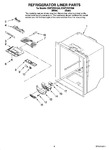 Diagram for 04 - Refrigerator Liner Parts