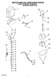 Diagram for 05 - Motor And Ice Container Parts