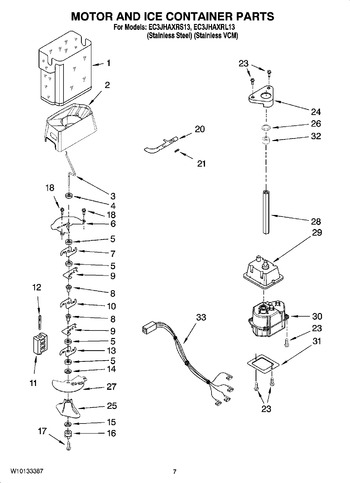 Diagram for EC3JHAXRS13