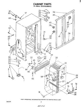 Diagram for ED19TKXMWR2