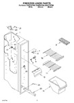 Diagram for 03 - Freezer Liner