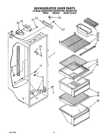 Diagram for ED20ZKXYW01