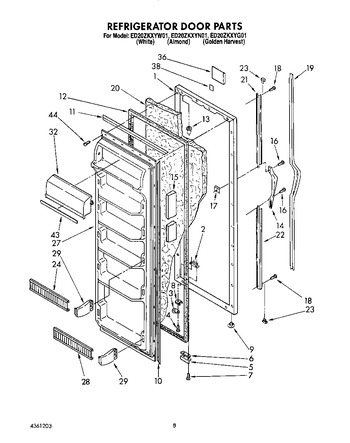 Diagram for ED20ZKXYW01