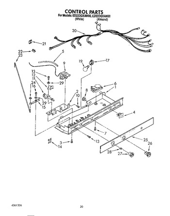 Diagram for ED22DQXAW00