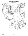 Diagram for 09 - Dispenser Front