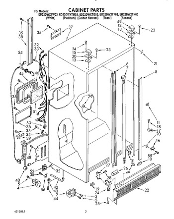 Diagram for ED22DWXTW03