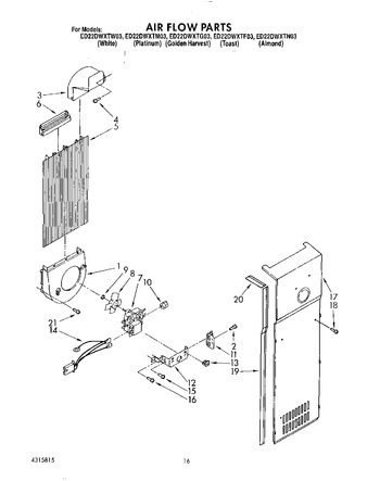 Diagram for ED22DWXTG03