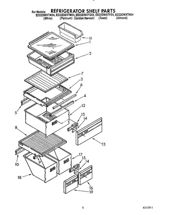 Diagram for ED22DWXTM04