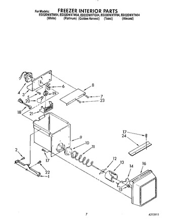 Diagram for ED22DWXTN04