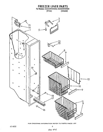 Diagram for ED22DWXWN00