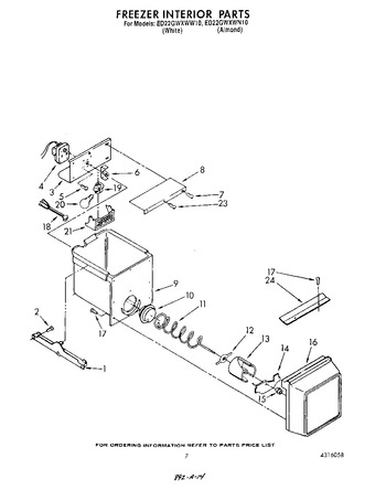 Diagram for ED22GWXWW10