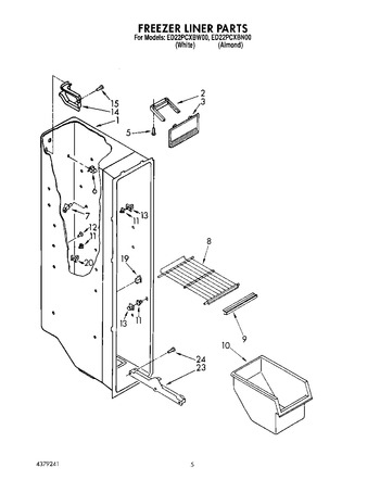 Diagram for ED22PCXBW00