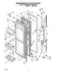 Diagram for 05 - Refrigerator Door