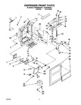 Diagram for 08 - Dispenser Front