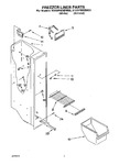 Diagram for 04 - Freezer Liner