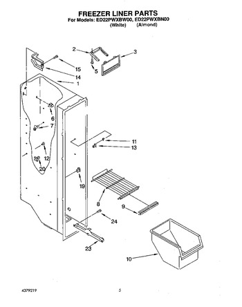 Diagram for ED22PWXBW00