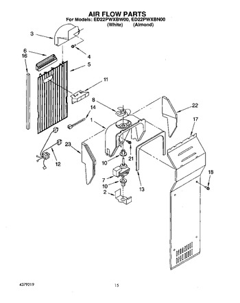 Diagram for ED22PWXBW00