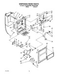 Diagram for 09 - Dispenser Front