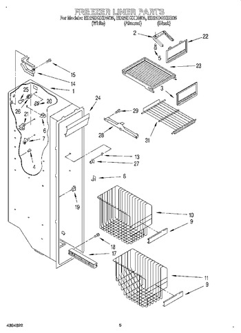 Diagram for ED25DQXDW05