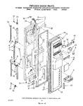 Diagram for 08 - Freezer Door