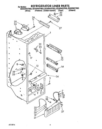 Diagram for ED25DWXTG03