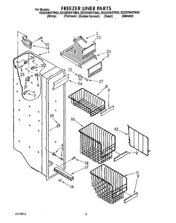 Diagram for ED25DWXTW03