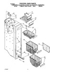 Diagram for 05 - Freezer Liner