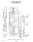 Diagram for 08 - Freezer Door