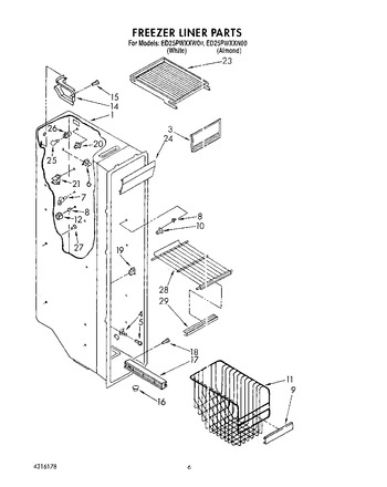 Diagram for ED25PWXXW00