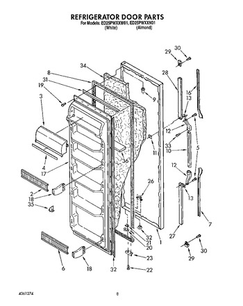 Diagram for ED25PWXXW01