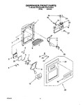 Diagram for 08 - Dispenser Front