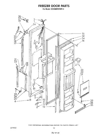 Diagram for ED26MMXRWR4