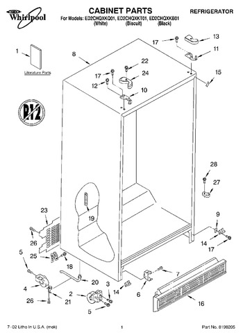 Diagram for ED2CHQXKB01