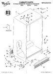 Diagram for 01 - Cabinet Parts