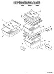 Diagram for 03 - Refrigerator Shelf Parts