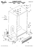 Diagram for 01 - Cabinet Parts