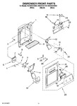 Diagram for 08 - Dispenser Front Parts