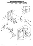 Diagram for 08 - Dispenser Front Parts