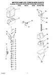 Diagram for 05 - Motor And Ice Container Parts