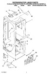 Diagram for 02 - Refrigerator Liner Parts