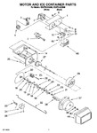 Diagram for 05 - Motor And Ice Container Parts