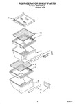 Diagram for 03 - Refrigerator Shelf Parts