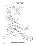 Diagram for 05 - Motor And Ice Container Parts