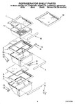 Diagram for 03 - Refrigerator Shelf Parts