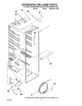 Diagram for 02 - Refrigerator Liner Parts