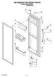 Diagram for 06 - Refrigerator Door Parts