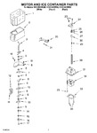 Diagram for 05 - Motor And Ice Container Parts