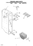 Diagram for 04 - Freezer Liner Parts